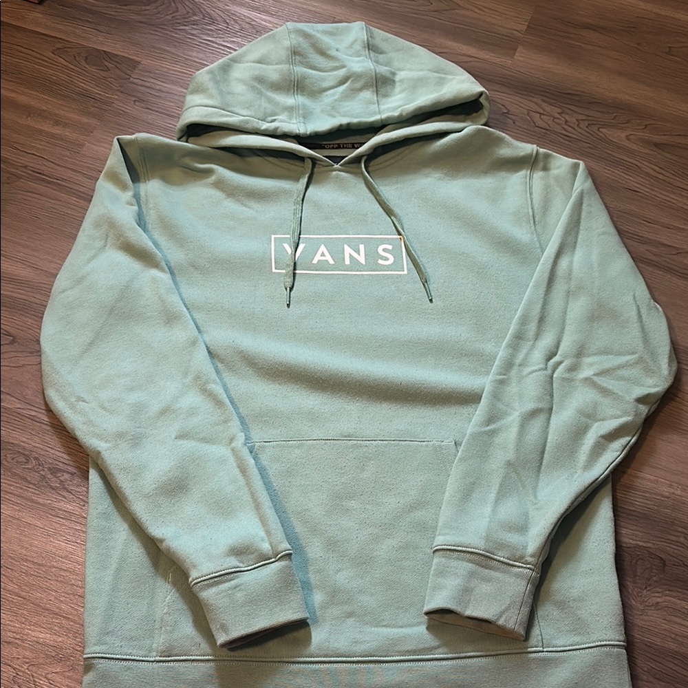 Vans Men's Mint Green Hoodie
